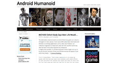 Desktop Screenshot of androidhumanoid.com