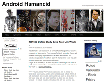 Tablet Screenshot of androidhumanoid.com